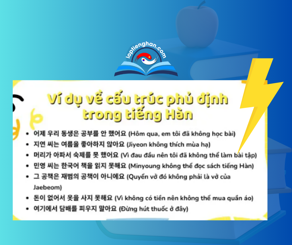 7 Cấu trúc phủ định trong tiếng Hàn đơn giản và dễ nhớ nhất 8